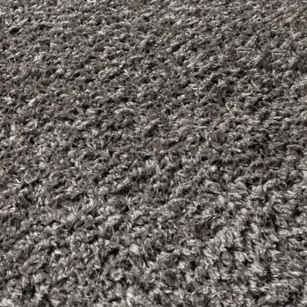 vidaXL Alfombra de pelo largo gris antracita 200x290 cm 50 mm