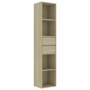 vidaXL Estanter&iacute;a madera de ingenier&iacute;a color roble Sonoma 36x30x171 cm