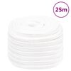 vidaXL Cuerda de barco polipropileno blanco intenso 20 mm 25 m