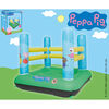 Happy People Castillo hinchable con pelotas Peppa Pig 150x150x150 cm