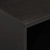 vidaXL Mueble de TV madera maciza de mango negro 100x33x46 cm
