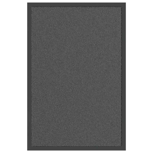 vidaXL Felpudo gris antracita 40x60 cm