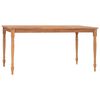 vidaXL Mesa Batavia de madera maciza de teca 150x90x75 cm