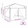 vidaXL Carpa Tipo Dosel Pop-up Azul 250 x 250 cm tela