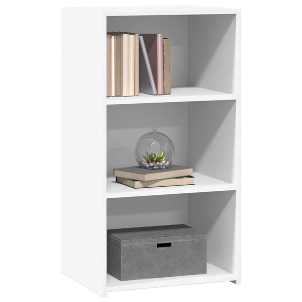 vidaXL Aparador madera de ingenier&iacute;a blanco 50x41x93 cm