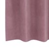 vidaXL Cortinas opacas 2 pcs Rosa Oscuro 140 x 140 cm Terciopelo