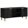vidaXL Mueble de TV madera de ingenier&iacute;a negro 105x33x46 cm