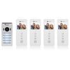 Smartwares Sistema videointerfono 4 apartamentos blanco 20,5x8,6x2,1cm