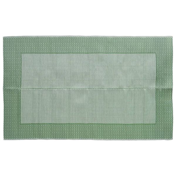 vidaXL Alfombra de exterior ARAKIL PP verde 160x230 cm