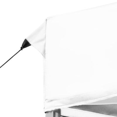 vidaXL Carpa plegable profesional de aluminio blanco 6x3 m