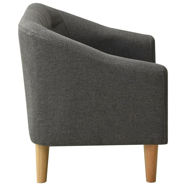 vidaXL Sof&aacute; infantil tela gris