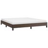 vidaXL Estructura de cama sin colch&oacute;n cuero sint&eacute;tico marr&oacute;n 180x200cm