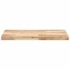 vidaXL Encimera tocador ba&ntilde;o madera acacia sin tratar 140x50x4 cm