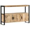 vidaXL Aparador madera maciza de mango 120x30x75 cm