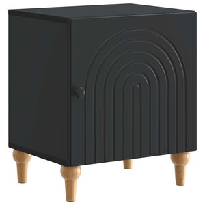 vidaXL Armario de Noche Negro 43 x 34,5 x 50 cm Madera de Ingenier&iacute;a