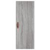 vidaXL Armario de pared gris Sonoma 34,5x34x90 cm