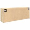 vidaXL Mueble de pared ba&ntilde;o madera ingenier&iacute;a roble sonoma 100x25x40cm