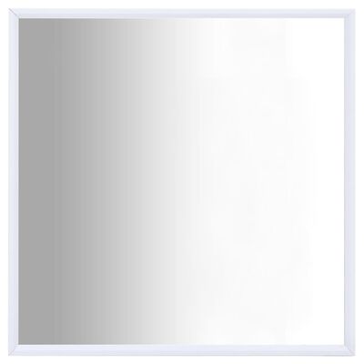vidaXL Espejo blanco 50x50 cm