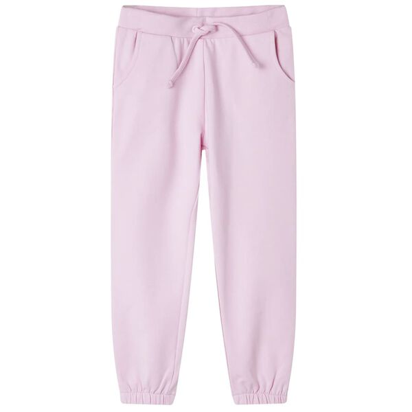 Pantalones de chándal infantiles rosa claro 128