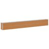 vidaXL Arriate elevado Marr&oacute;n Claro 582 x 50 x 68 cm Acero Galvanizado