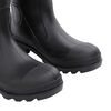 vidaXL Botas de agua con calcetines extra&iacute;bles negro n&uacute;mero 42 PVC