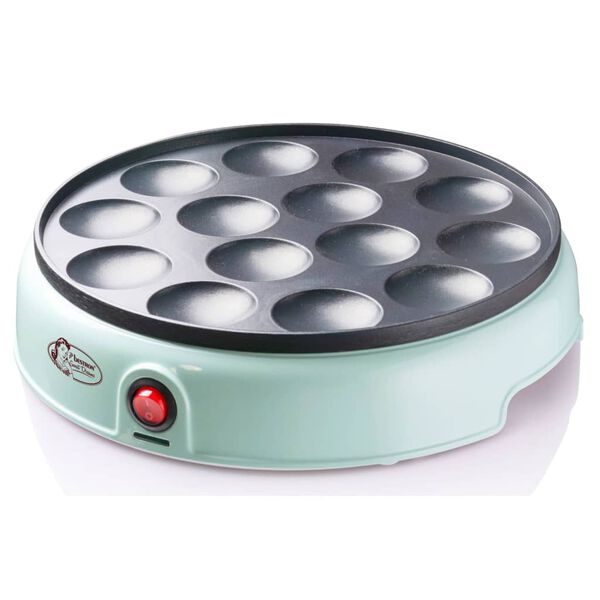 Bestron M&aacute;quina de crepes holandeses APFM700SDM 800 W verde menta