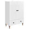 vidaXL Aparador 66 x 34,5 x 95 cm Madera de Ingenier&iacute;a