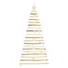 vidaXL &Aacute;rbol de Navidad Natural 180 cm Madera de Fresno S&oacute;lido