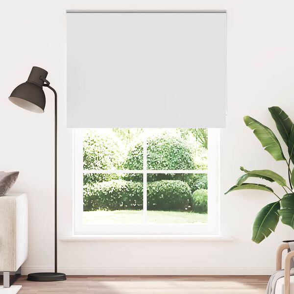 vidaXL Estor Enrollable Opaco Blanco 160x210 cm Tela Ancho 156,6 cm