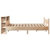 vidaXL Estructura de cama sin colch&oacute;n madera maciza de pino 135x190 cm
