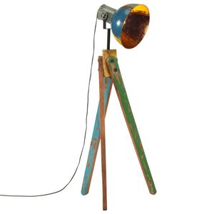 vidaXL L&aacute;mpara de pie de colores 25 W E27 45x45x120 cm