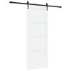 vidaXL Puerta Corredera ORKDAL 83 x 211 cm Madera de ingenier&iacute;a