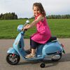 JAMARA Correpasillos Vespa GTS 125 azul 12 V
