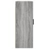 vidaXL Armario de pared gris Sonoma 69,5x34x90 cm