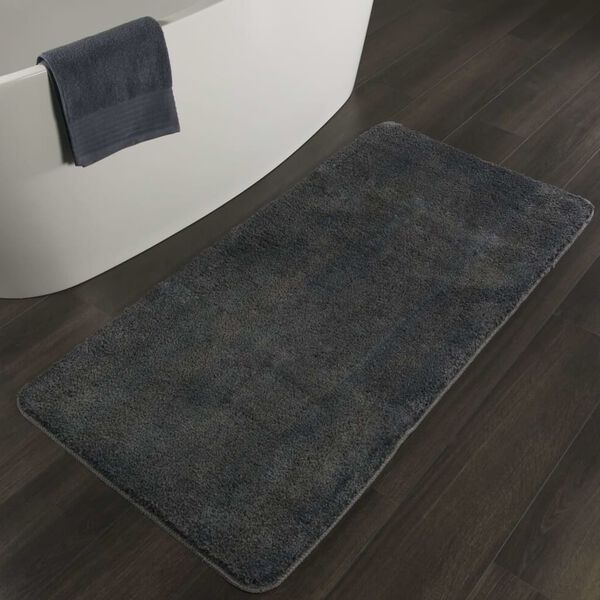 Sealskin Alfombra de ba&ntilde;o Angora gris 70x140 cm