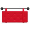 vidaXL Cabecera Colgante Rojo 80 cm Cuero sint&eacute;tico