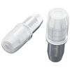vidaXL Soporte de estante 2 Plateado 7 x 16 mm Hierro