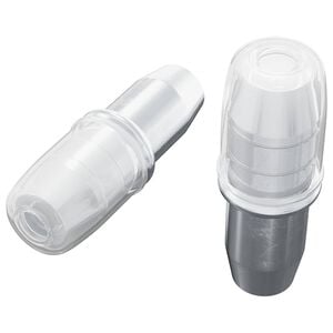 vidaXL Soporte de estante 2 Plateado 7 x 16 mm Hierro
