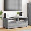 vidaXL Gabinete de TV con caj&oacute;n Gris Sonoma 100 x 48 x 43 cm