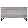 vidaXL Mesa de centro madera contrachapada gris Sonoma 90x44,5x45 cm