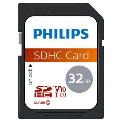 Philips Tarjeta de memoria SDHC 32GB UHS-I U1 V10