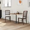 vidaXL Sillas de comedor 2 pcs Marr&oacute;n Claro 50 x 52,5 x 91 cm