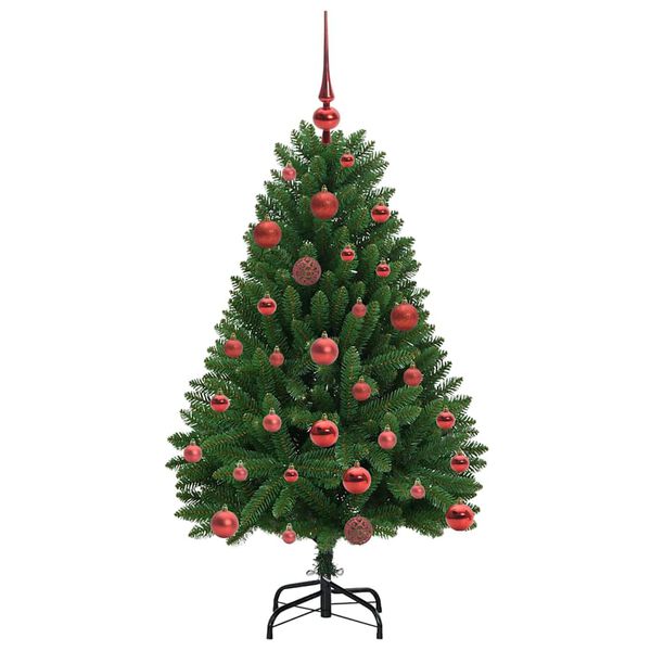 vidaXL &Aacute;rbol de Navidad artificial Verde 120 cm PVC y Metal