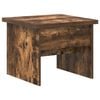vidaXL Mesa de Café Roble ahumado 55 x 54,5 x 45 cm