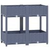 vidaXL Arriate 80x40x71 cm polipropileno