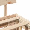 vidaXL Estructura de cama Natural 75 x 190 cm Madera de pino macizo