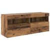 vidaXL Mueble de TV Montado en la Pared 100 x 30 x 40 cm Madera Vieja