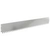 vidaXL Borde de C&eacute;sped 30 pcs 103 x 15 cm Acero Plateado
