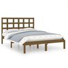 vidaXL Estructura cama madera maciza marr&oacute;n miel Super King 180x200 cm
