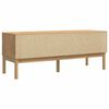 vidaXL Banco de pasillo con caj&oacute;n FLORO Marr&oacute;n cera 115 x 40 x 45 cm